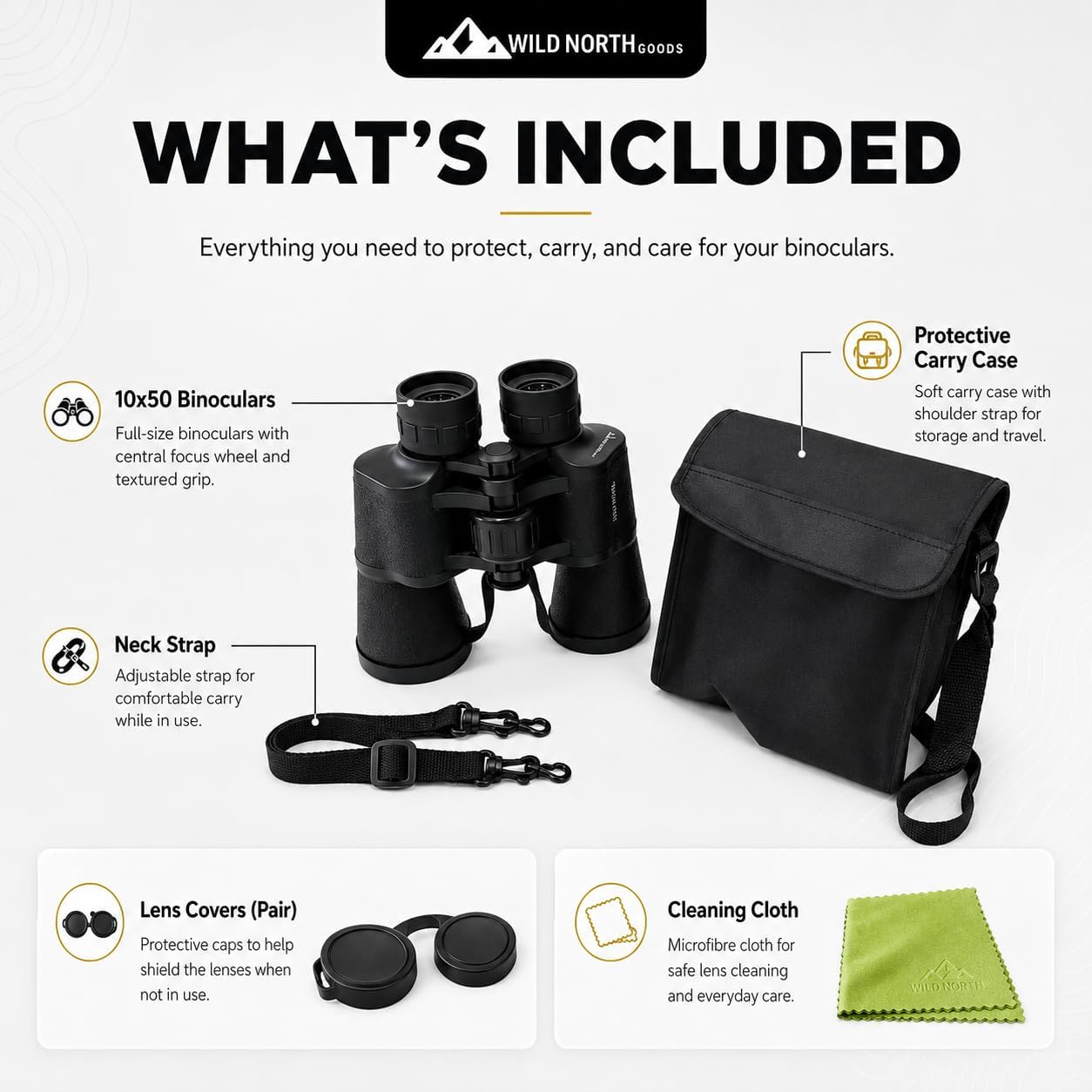 10x50 Binoculars