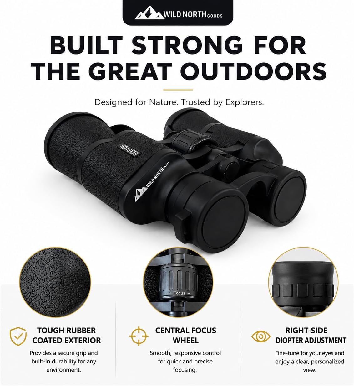 10x50 Binoculars