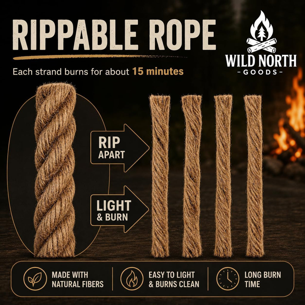 Natural Wax Infused Firelighters