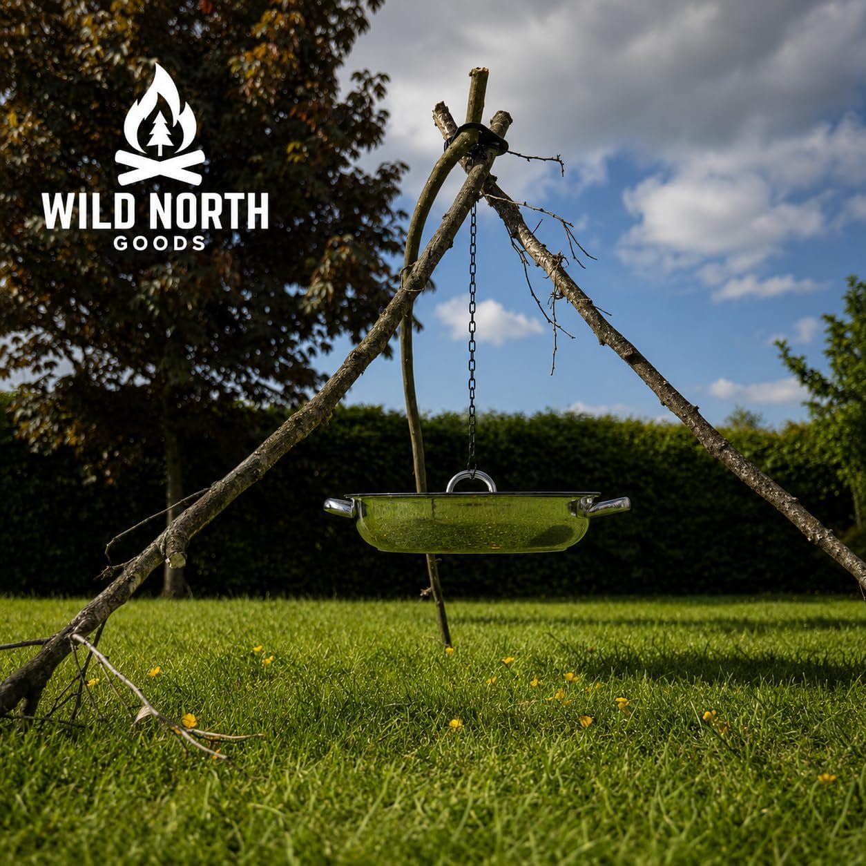 Fire Tripod Cooking Kit