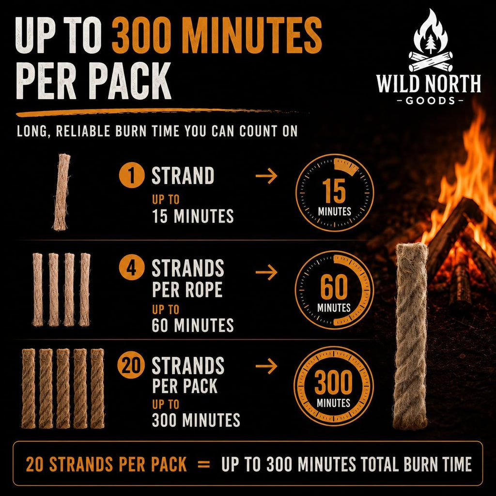 Natural Wax Infused Firelighters