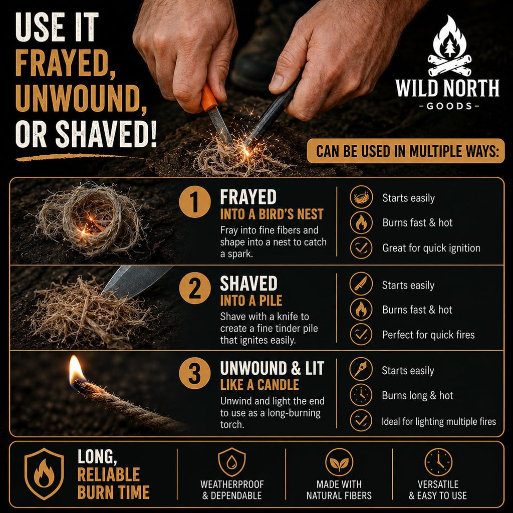 Natural Wax Infused Firelighters